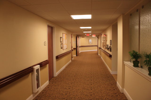 Kendal Health Center Corridor