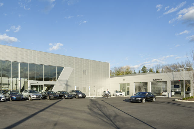 New Audi Dealership Building