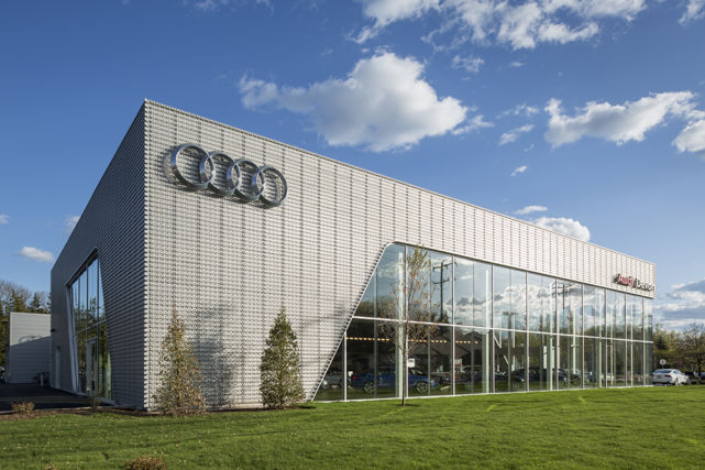 New Audi Car Dealership Exterior