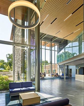 Cabrini University Project Front Lobby and Windows