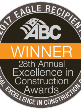 National Excellence in Construction Awards logo