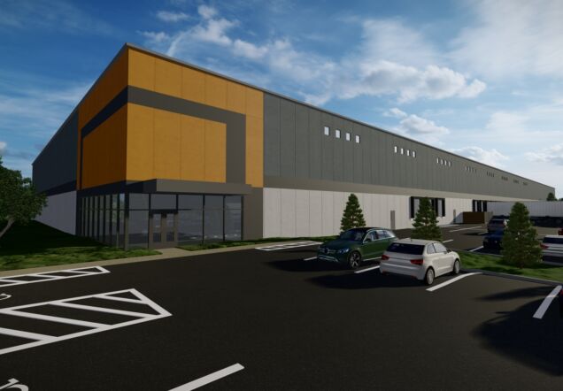 Catalyst Commercial Development Muddy Creek Warehouse rendering